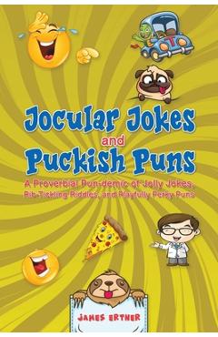 Coperta cărții 'Jocular Jokes and Puckish Puns - James Ertner'
