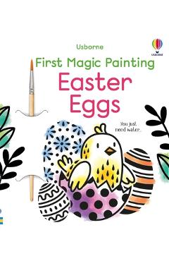First Magic Painting Easter Eggs