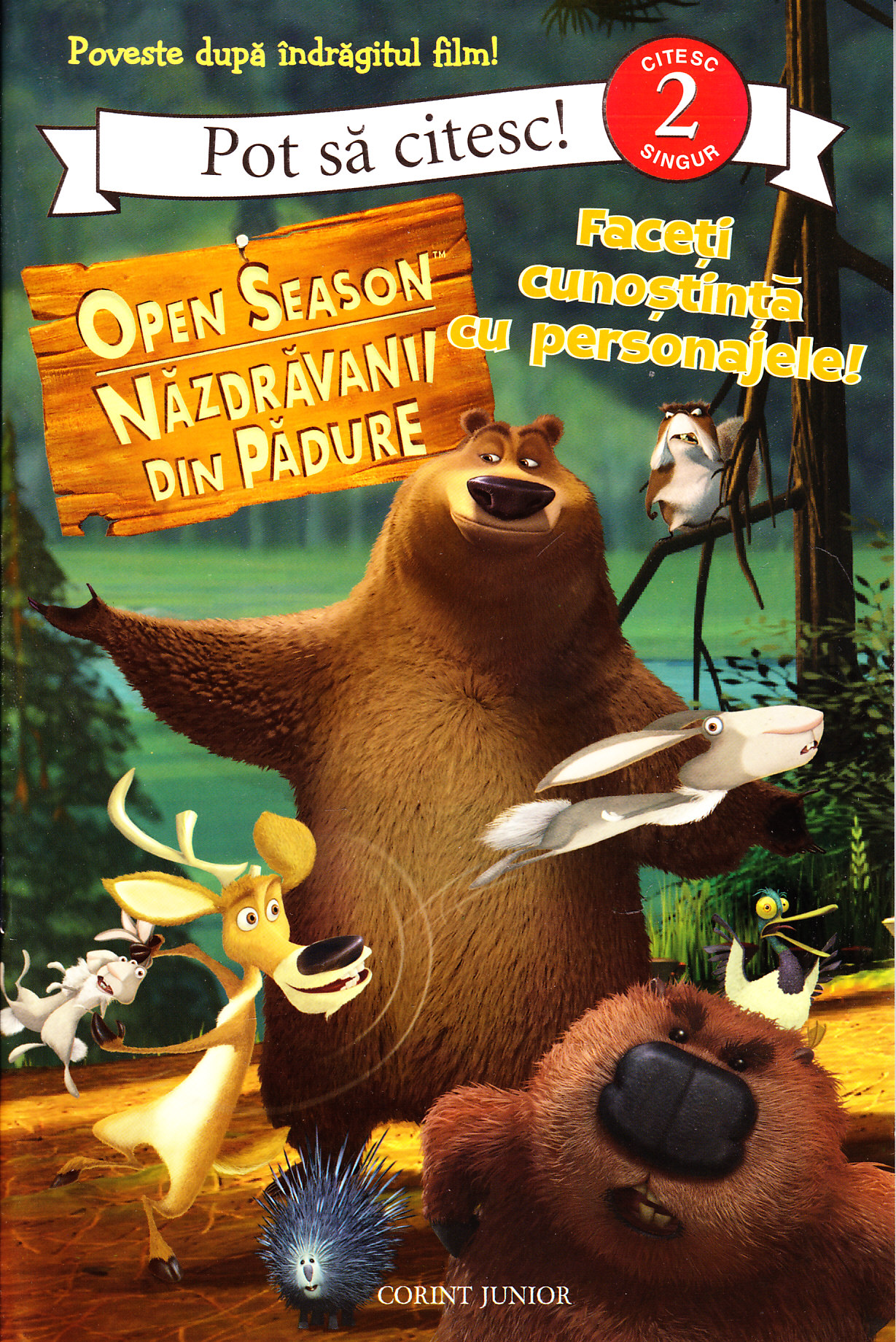 Open season Nazdravanii din padure - Faceti cunostinta cu personajele