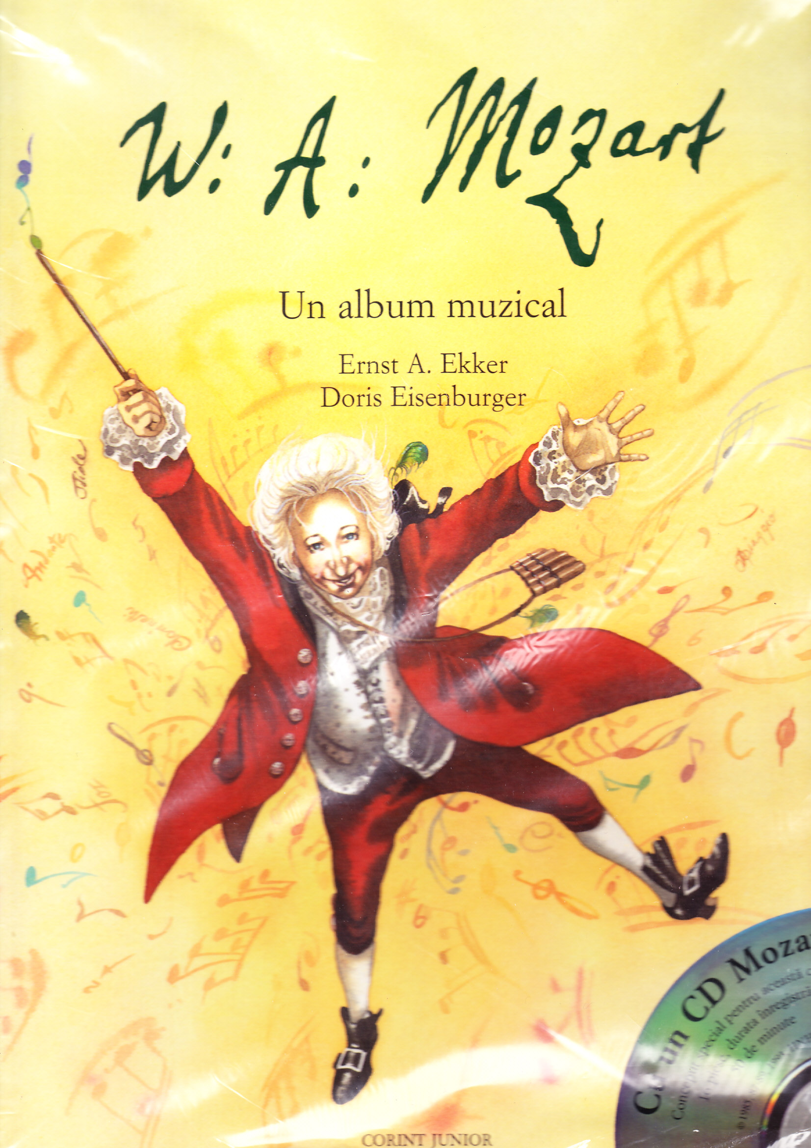 Un album muzical W.A. Mozart - Ernst A. Ekker, Doris Eisenburger cu un cd