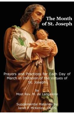 Coperta cărții 'The Month of St. Jospeh: Prayers and Practices for Each Day of March in Imitation of the Virtues of St. Joseph - Most'