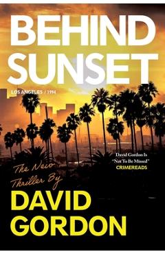 Coperta cărții 'Behind Sunset - David Gordon'