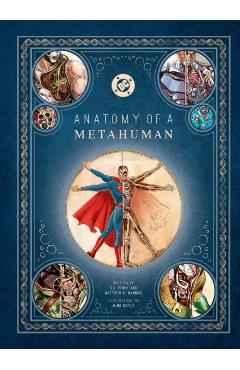 Coperta cărții 'DC Comics: Anatomy of a Metahuman - S. D. Perry'