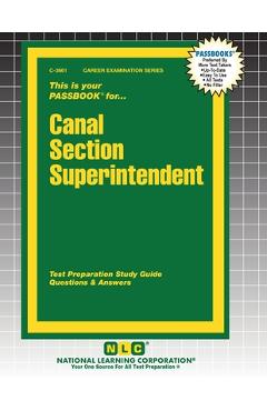 Coperta cărții 'Canal Section Superintendent -'