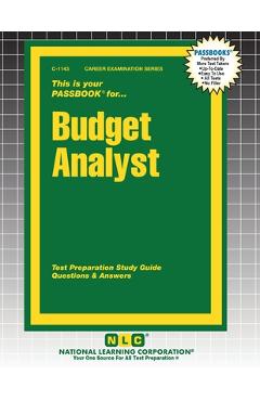 Coperta cărții 'Budget Analyst -'