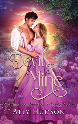 Coperta cărții 'Devil of Mine: A Prequel Novella - Ally Hudson'