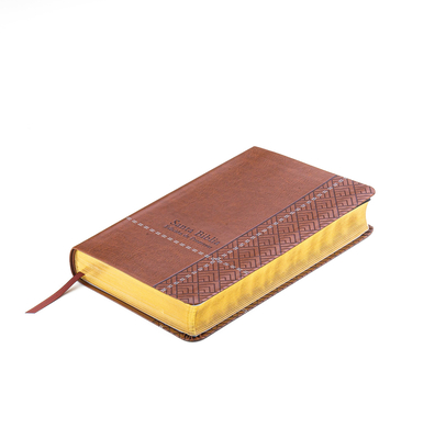 Coperta cărții 'Santa Biblia de Promesas Reina Valera 1960 / Tamaño Manual / Letra Grande / Piel Especial / Café // Spanish Promise'