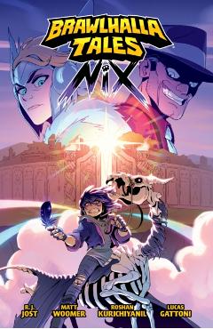 Coperta cărții 'Brawlhalla Tales: Nix - R. J. Jost'