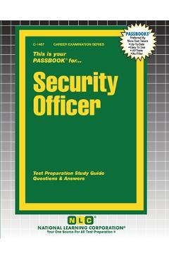 Coperta cărții 'Security Officer -'