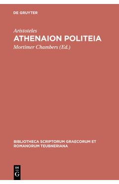 Coperta cărții 'Athenaion politeia -'