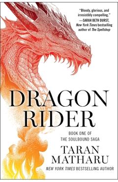 Coperta cărții 'Dragon Rider - Taran Matharu'