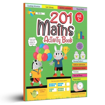 201 Maths Activity Book: Fun Activities and Math Exercises - 