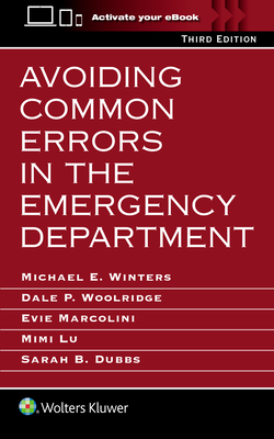 Coperta cărții 'Avoiding Common Errors in the Emergency Department - Michael E. Winters'