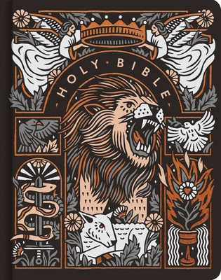 ESV Single Column Journaling Bible, Artist Series, Red Letter (Hardcover, Joshua Noom, the Lion and the Lamb) - Joshua Noom