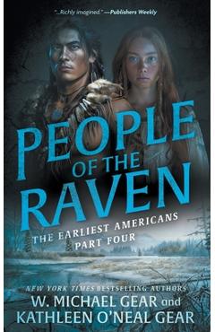 Coperta cărții 'People of the Raven: A Historical Fantasy Series - W. Michael Gear'