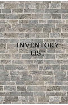 Poza produsului Inventory list - Notebook Journal