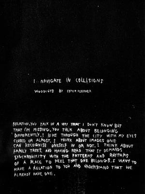 Ester Fleckner: I Navigate in Collisions - Ester Fleckner