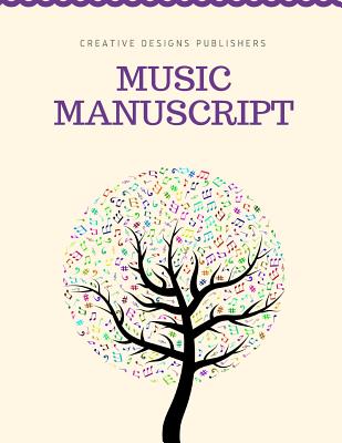 Music Manuscript - 8 Staves - Creative Designs Publishers