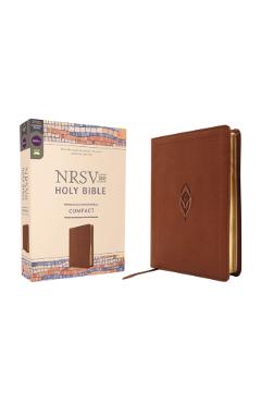 Nrsvue, Holy Bible, Compact, Leathersoft, Brown, Comfort Print -