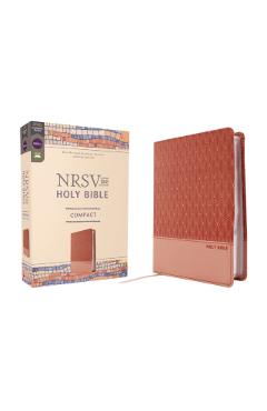 Nrsvue, Holy Bible, Compact, Leathersoft, Peach, Comfort Print -