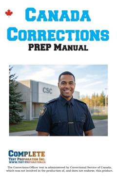 Coperta cărții 'Canadian Corrections Officer Test Prep -'