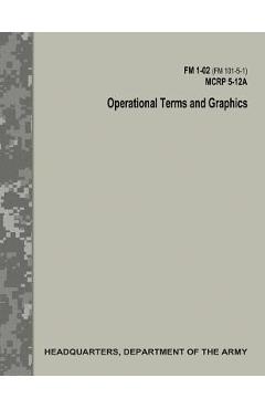 Coperta cărții 'Operational Terms and Graphics (FM 1-02 / FM 101-5-1 / C1 / MCRP 5-12A) - Marine Corps Combat Development Command'