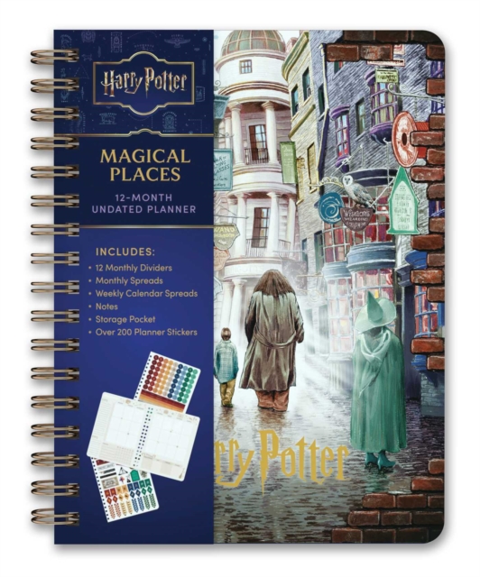 Harry Potter: Magical Places 12-Month Undated Planner -