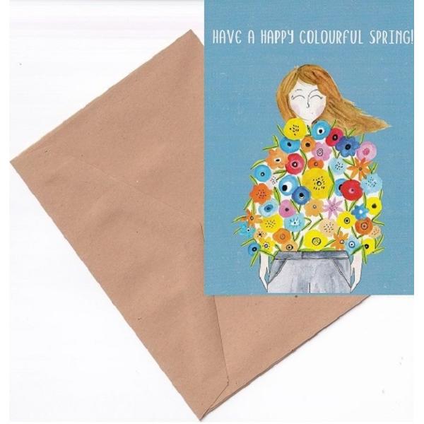 Carte postala: Have a Happy Colourful Spring!