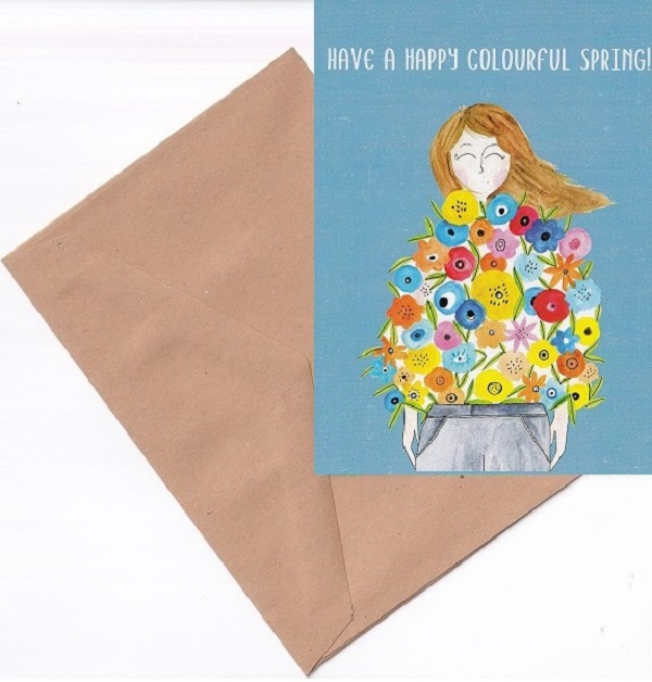 Carte postala: Have a Happy Colourful Spring!