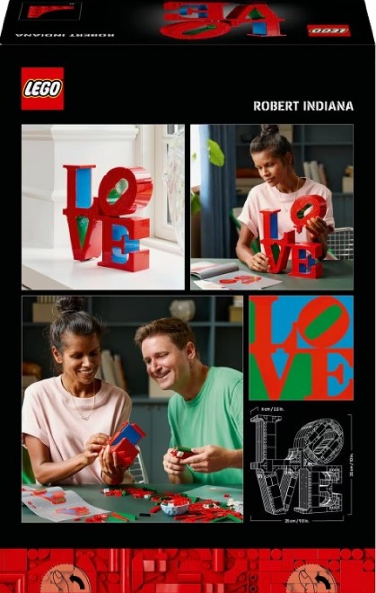 Lego Art. LOVE