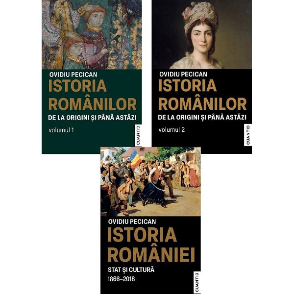 Pachet 3 volume: Aventura istorica a romanilor si a Romaniei - Ovidiu Pecican