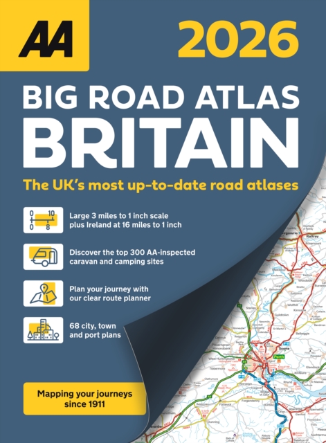 AA Big Road Atlas Britain 2026 -