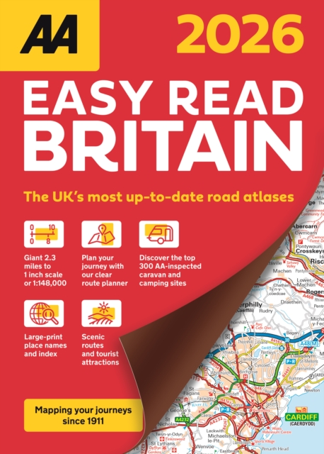 AA Easy Read Atlas Britain 2026 -