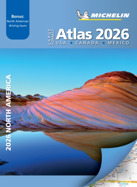 Michelin North America Large Format Road Atlas 2026 -