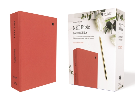 Net Bible, Journal Edition, Cloth Over Board, Coral, Comfort Print: Holy Bible - 