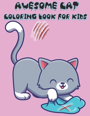 Awesome Cat Coloring Book for Kids: Awesome Cats Coloring Book For Kids With 49 Designs, Best Relaxing Coloring Books For Kids, Cool & Lovely Cats Col - Ign Books