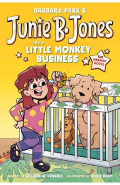 Poza produsului Junie B. Jones and a Little Monkey Business: The Graphic Novel - Barbara Park