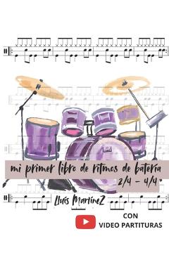 Coperta cărții 'Mi primer libro de ritmos de batería - Lluis Martínez Esbrí'