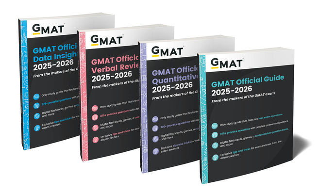 GMAT Official Guide 2025 - 2026 Bundle: Books + Online Question Bank - 