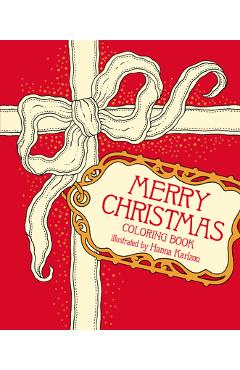 Poza produsului Merry Christmas Coloring Book - Hanna Karlzon