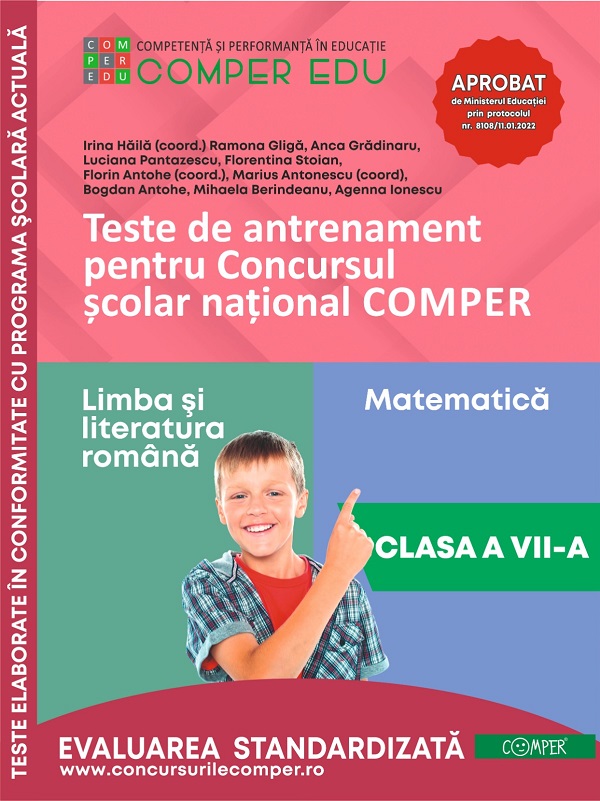 Teste de antrenament - Clasa 7 - Concursul Comper Ed.2 - Irina Haila, Florin Antohe, Marius Antonescu