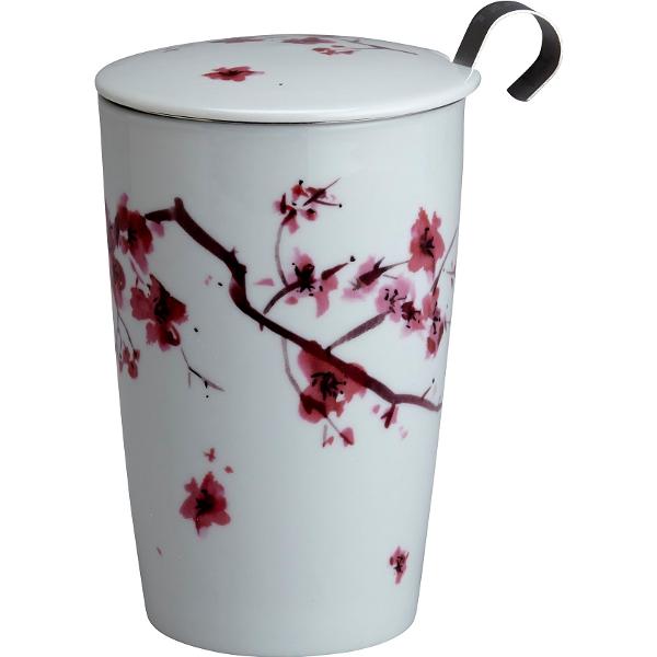 Cana cu sita si capac: Cherry Blossom