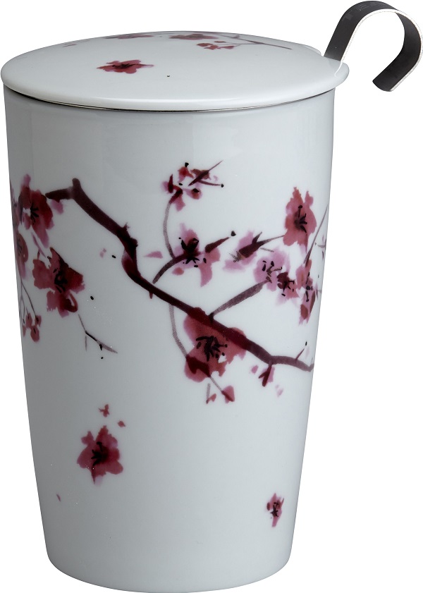 Cana cu sita si capac: Cherry Blossom