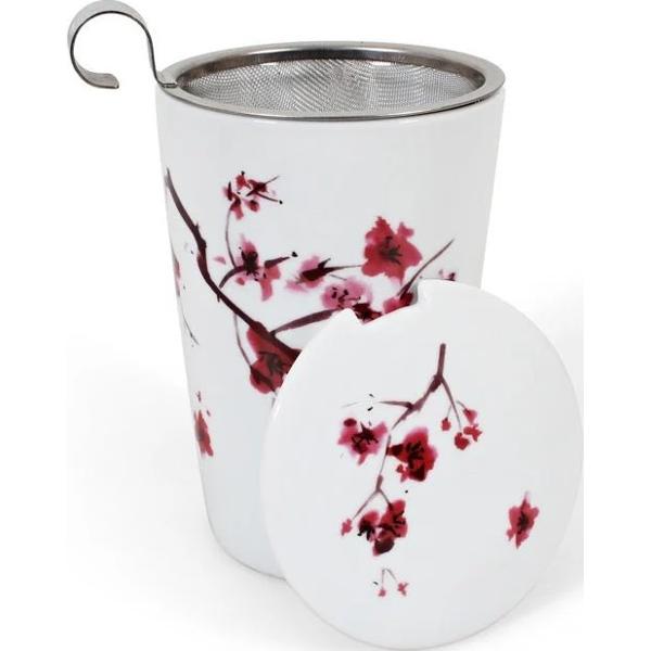 Cana cu sita si capac: Cherry Blossom