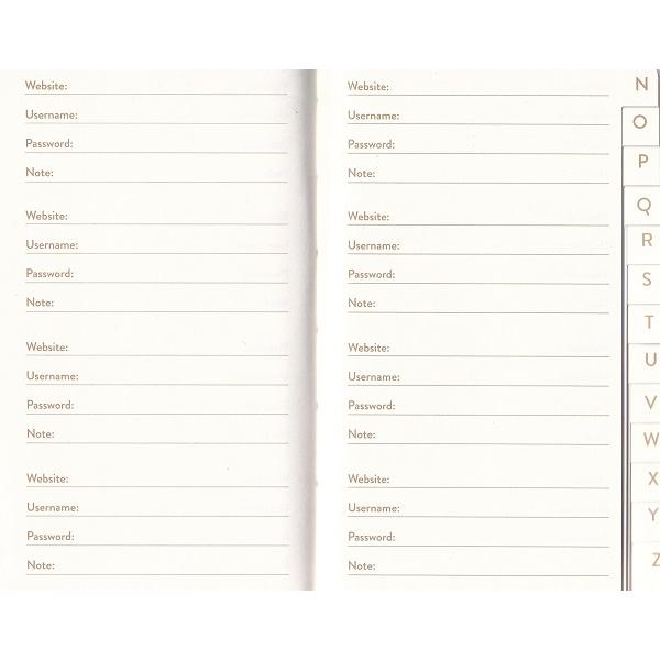 Carnet pentru parole: Asterisks