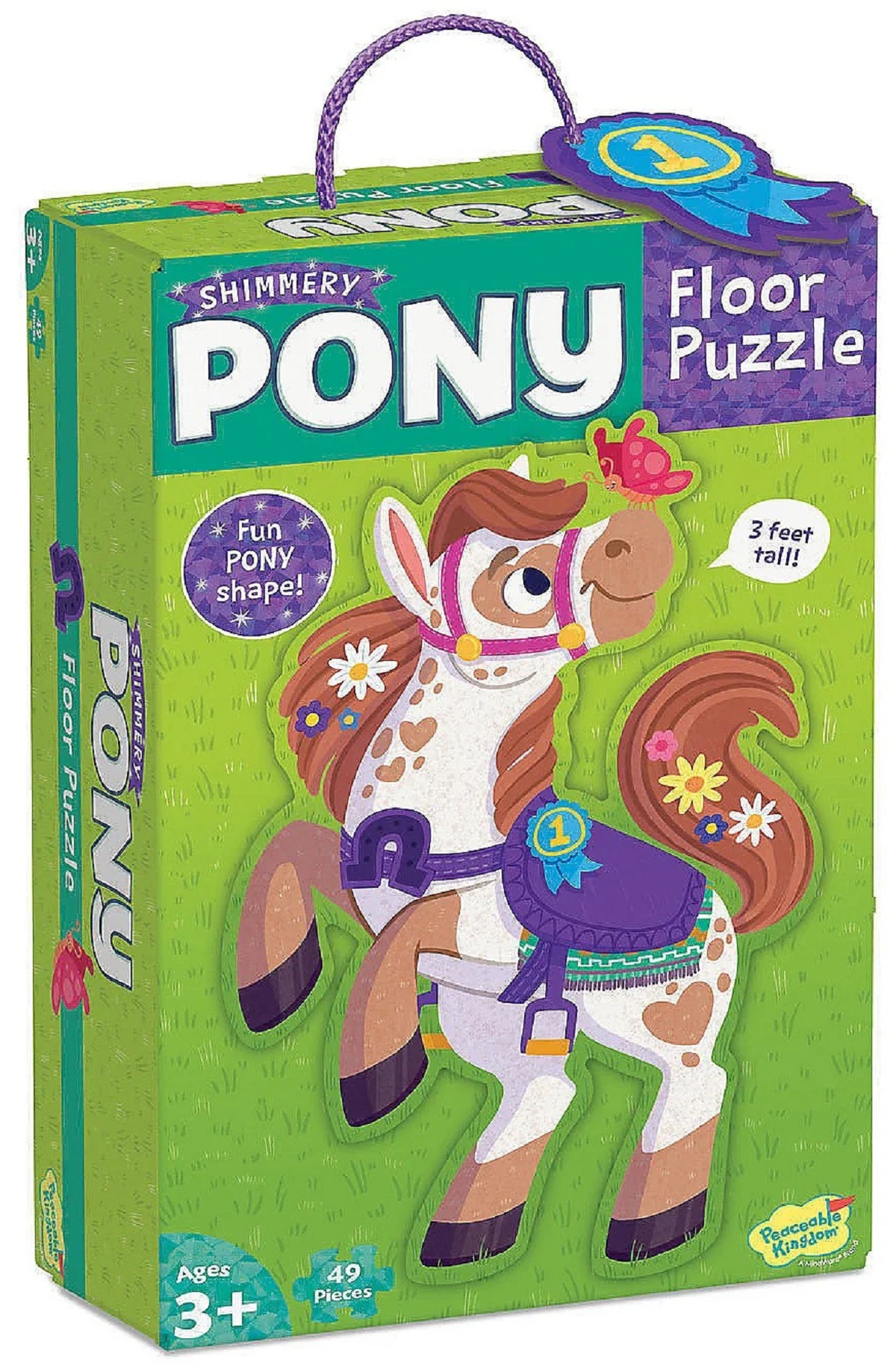 Puzzle de podea: Pony