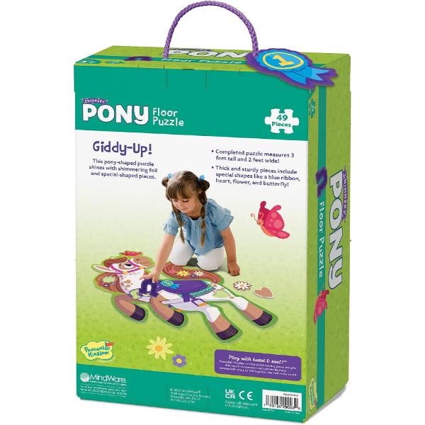 Puzzle de podea: Pony