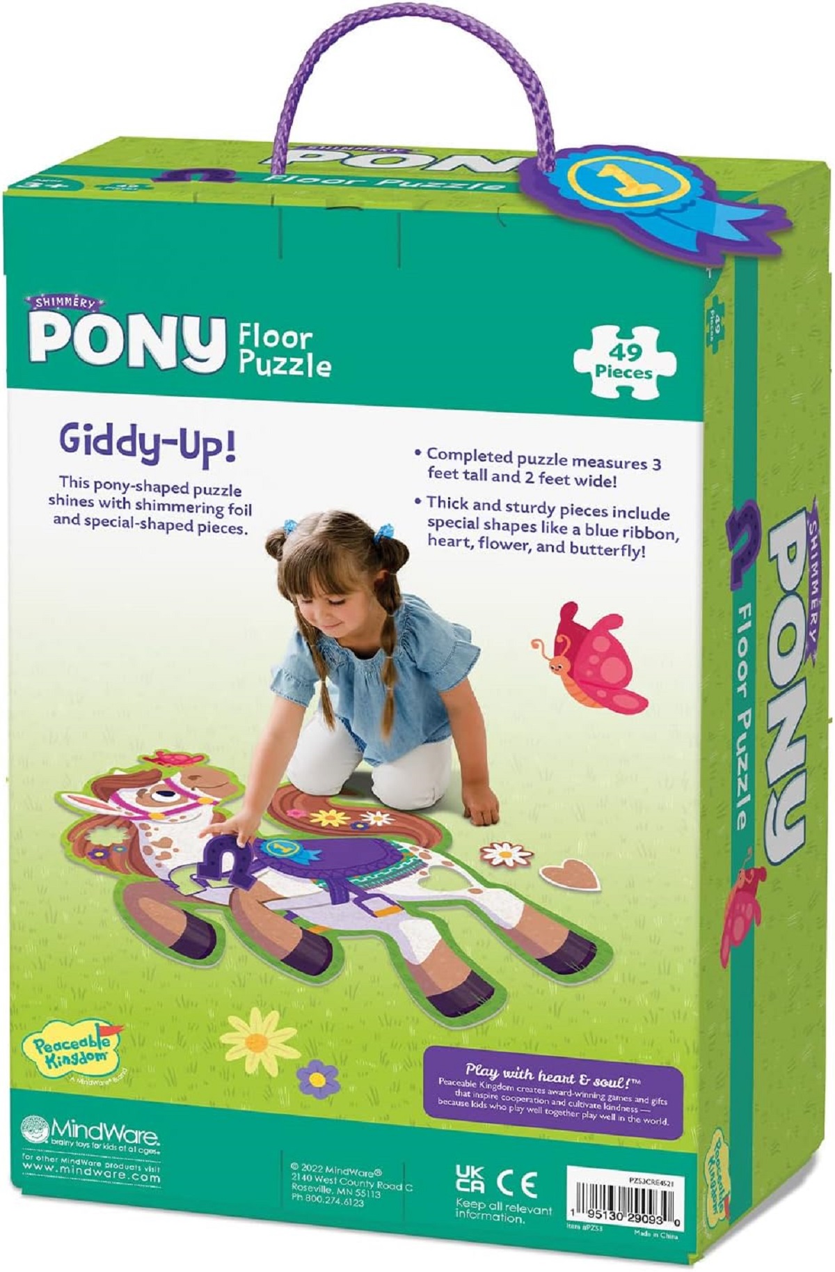 Puzzle de podea: Pony