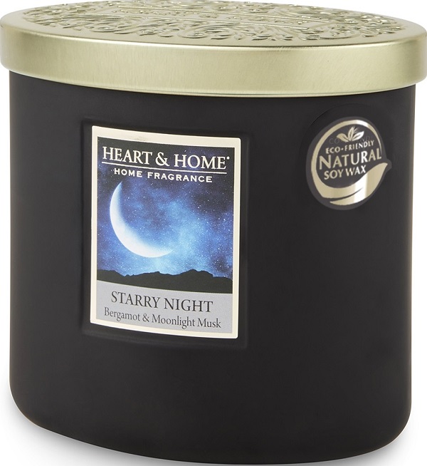 Lumanare parfumata: Starry Night. Bergamot and Moonlight Musk