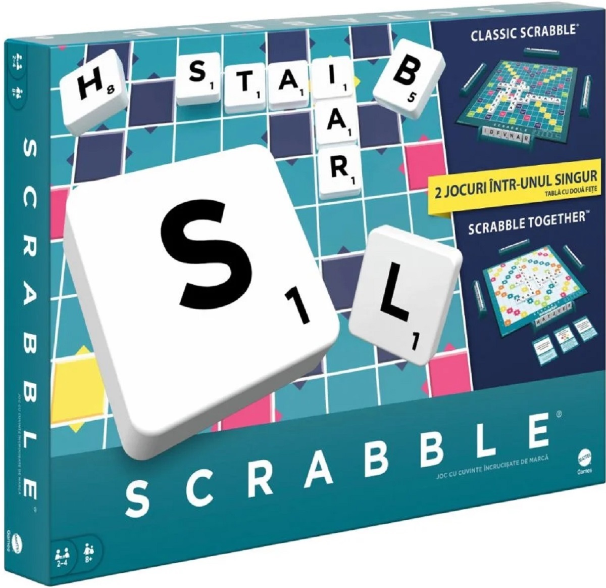 Joc Scrabble. 2 in 1